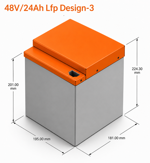 48V24Ah LFP Battery For E-Bike ( Electric Scooter) Lithium Battery